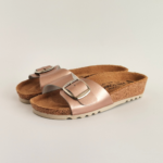 ŽENSKA ANATOMSKA PAPUČA V-014 METAL ROZE