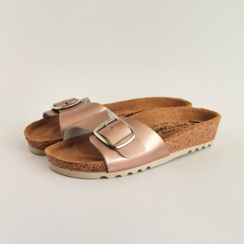 ŽENSKA ANATOMSKA PAPUČA V-014 METAL ROZE